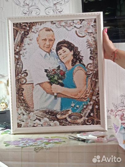 Алмазная мозаика по фото - набор