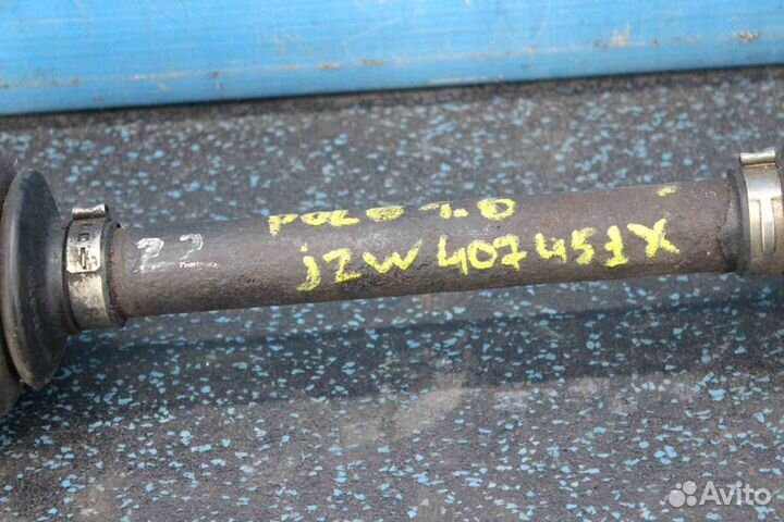 Привод Volkswagen Polo (Фольксваген ) Mk3 JZW40745