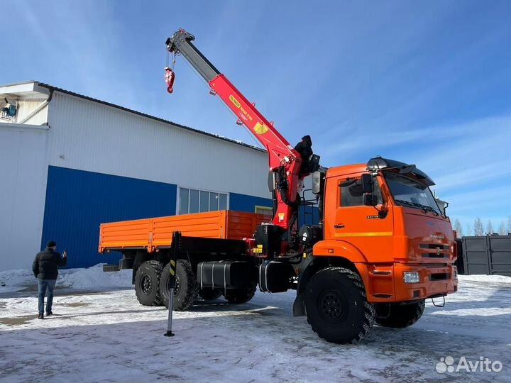 КАМАЗ 43118 с КМУ, 2024