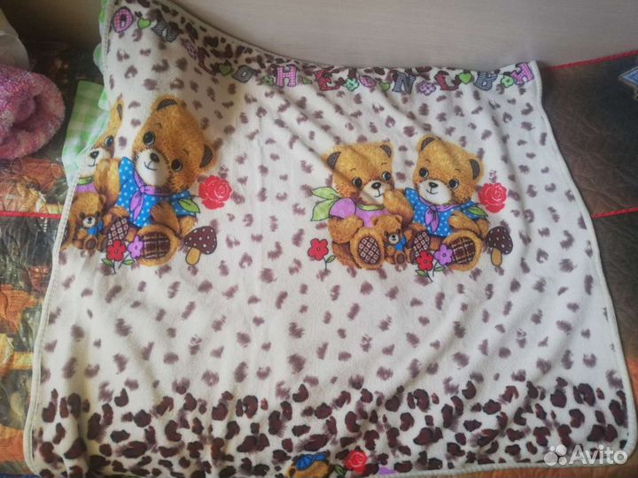 Плед детский 2 шт