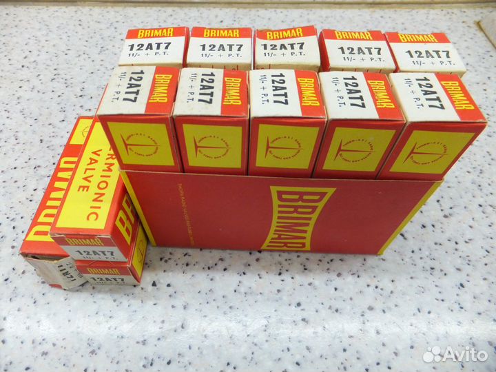 12AT7 brimar 6L6GC brimar EL84 siemens обмен