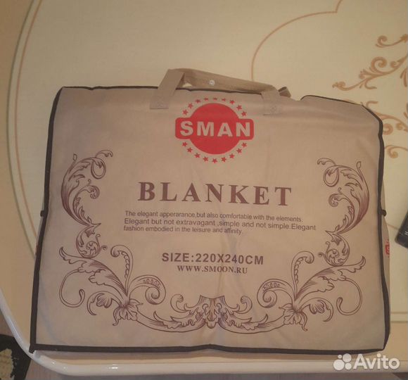 Плюшевый плед