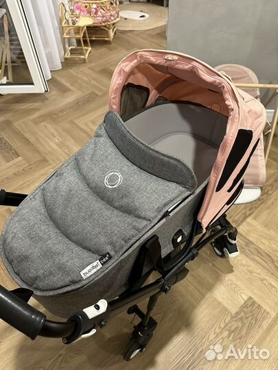Люлька переноска bugaboo bee 6 + адаптеры