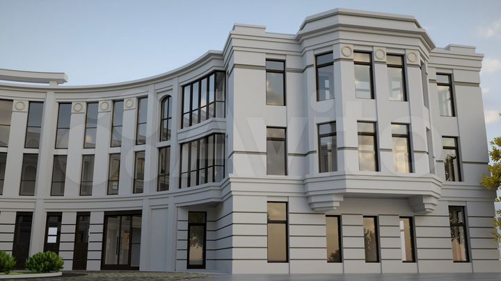 2-к. квартира, 87,4 м², 3/3 эт.