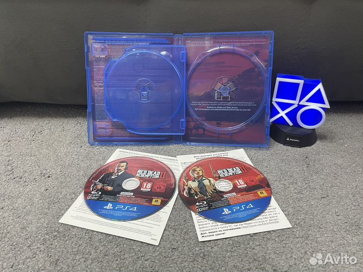 Read dead redemption 2 диск на ps4