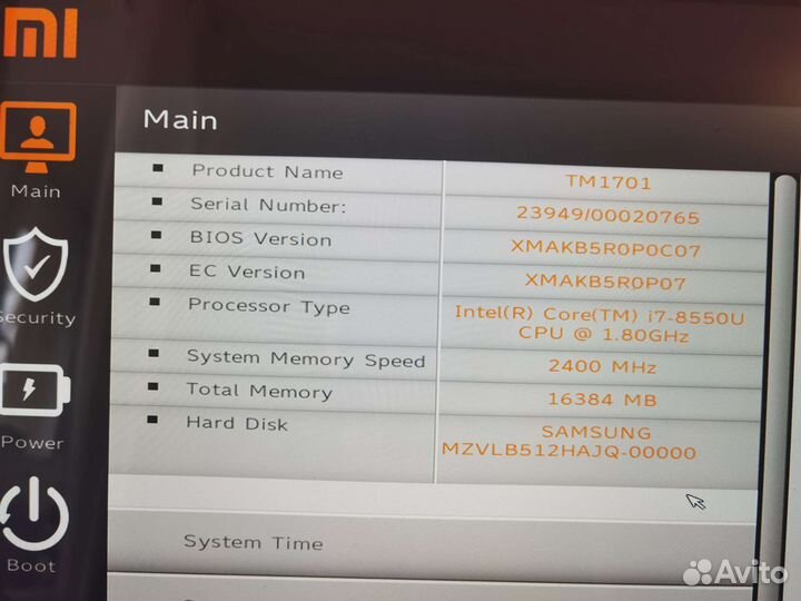 Ноутбук Intel i7-8550U 16Gb/512Gb + nVidia MX250