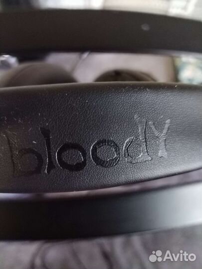 Игровые наушники bloody