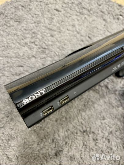 Sony playstation 3 прошитая 2 геймпада куча игр