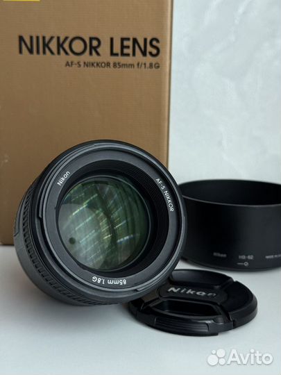 Объектив nikon af s nikkor 85mm f 1.8g