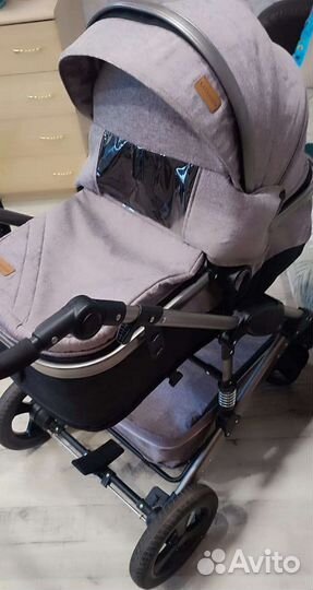 Коляска luxmom 3 в 1 бу