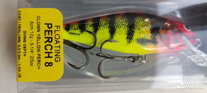 Salmo perch 8F-CYP(2 метра)
