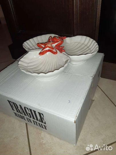 Менажница Ракушка Италия 22см22см