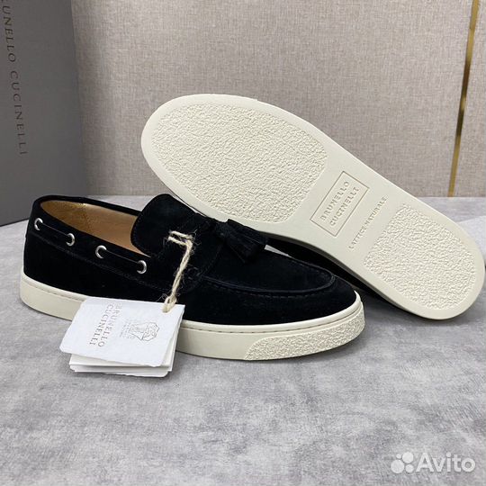 Лоферы слипоны мужские Brunello Cucinelli 39-45