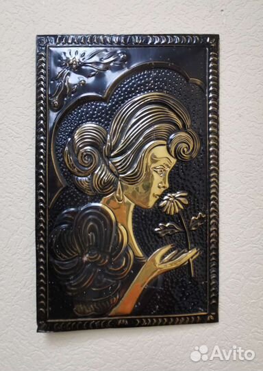 Панно чеканное 