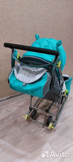 Санки-коляска Nika 4-2