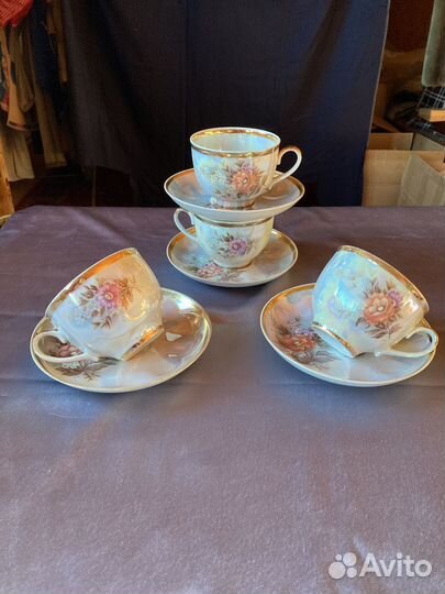 Чайная пара Дулево СССР