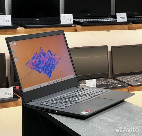 Мощный Lenovo AMD Gold 3150U/ 8OZU/ Full HD/ SSD