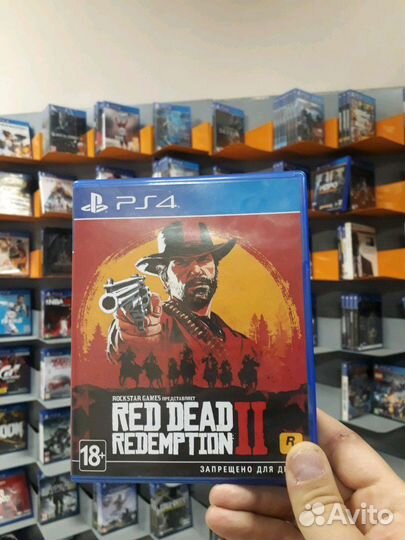 Игра на диске Red Dead Redemption 2 PS4
