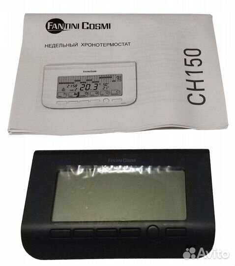 Недельный хронотермостат Fantini Cosmi CH152