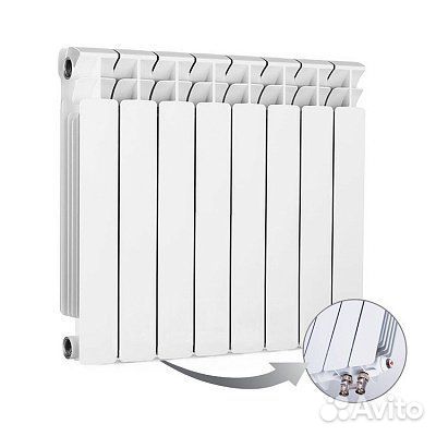 Биметаллический секционный радиатор отопления Rifa