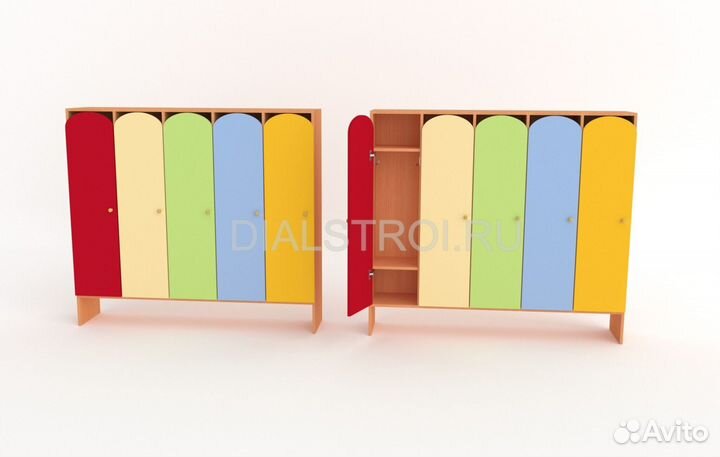 Детские шкафчики.Шкаф в раздевалку детского сада