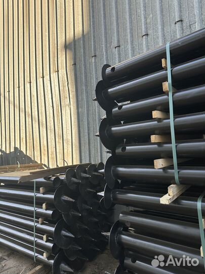 Винтовые сваи доставка монтаж