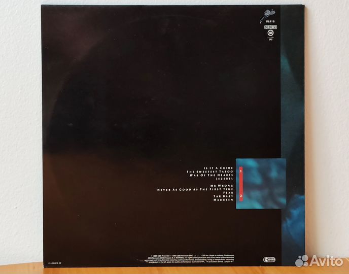 Sade – Promise (винил, LP), 1985