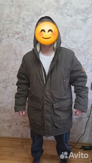 Мужская зимняя куртка парка размер 54-56