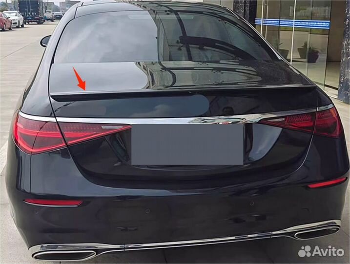 Спойлер на W223