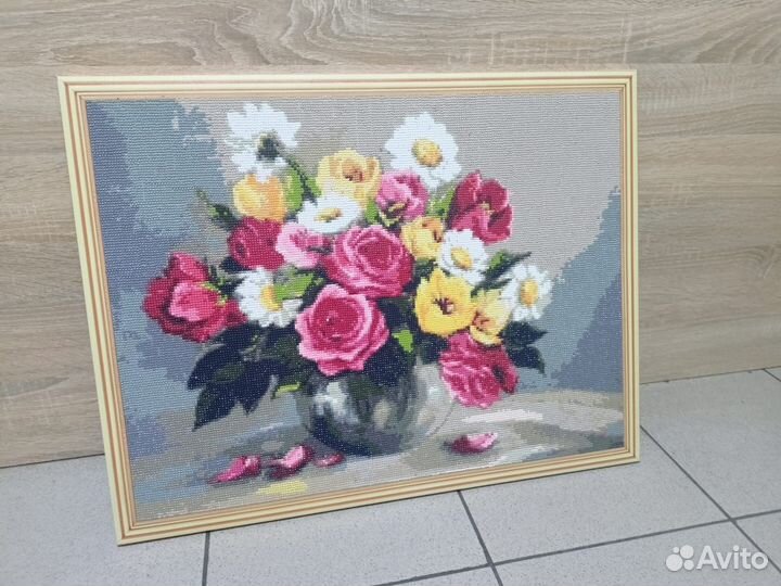 Картина с цветами