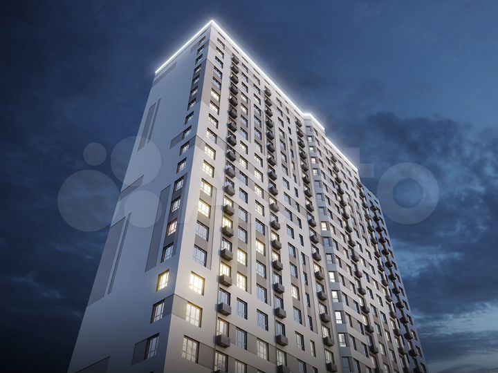 1-к. квартира, 39,8 м², 16/19 эт.