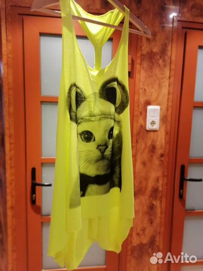 Платье для пляжа короткое