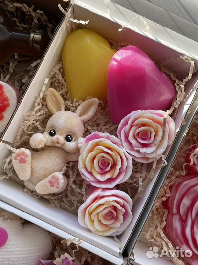 Подарки к 14 февраля и 8 марта мыло ручной работы