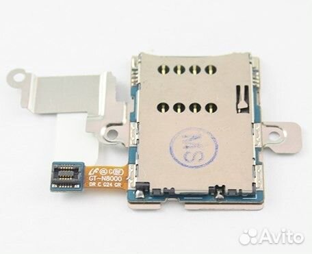 Шлейф samsung Galaxy Note 10.1 N8000 (разъем Sim)