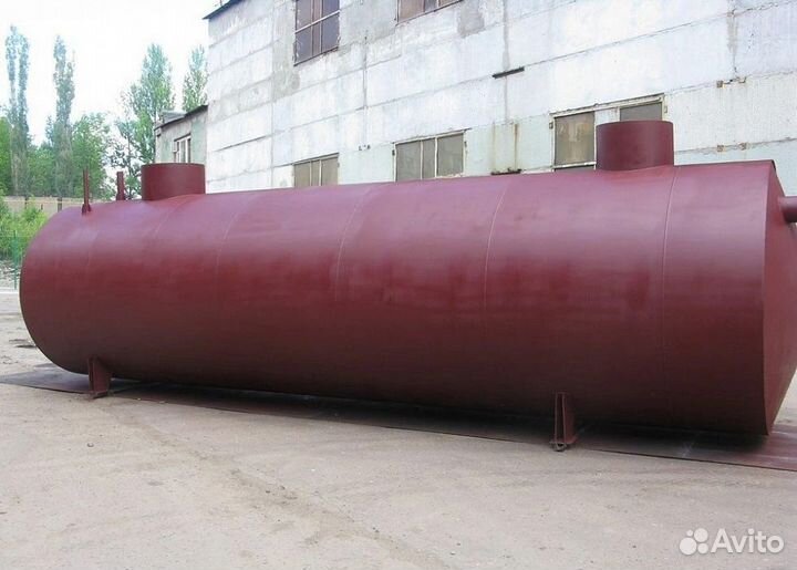 Резервуары горизонтальные, вертикальные стальные