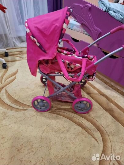 Коляска кукольная