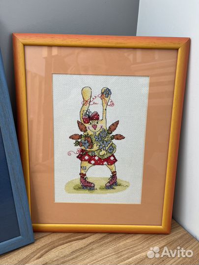 Картина вышитая крестом