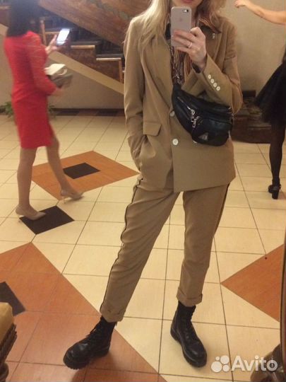 Брючный костюм женский bershka