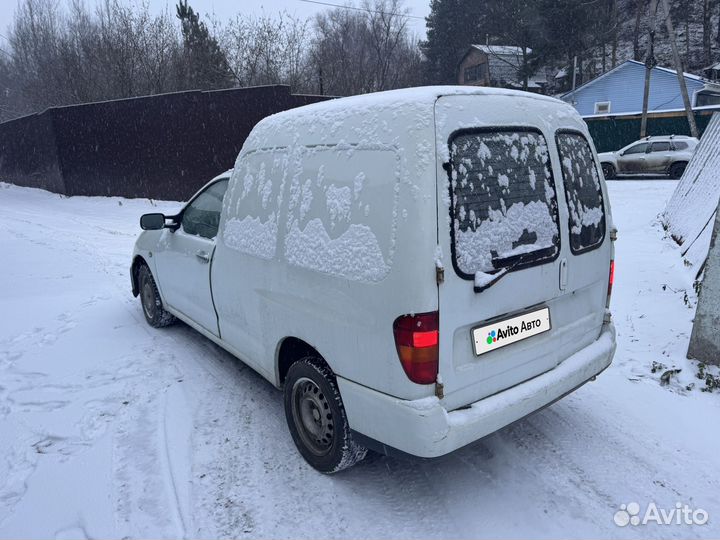 Volkswagen Caddy 1.6 МТ, 1999, 100 000 км