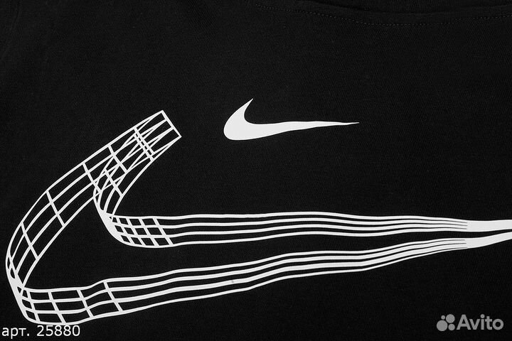 Худи Nike 3D Swoosh Черное