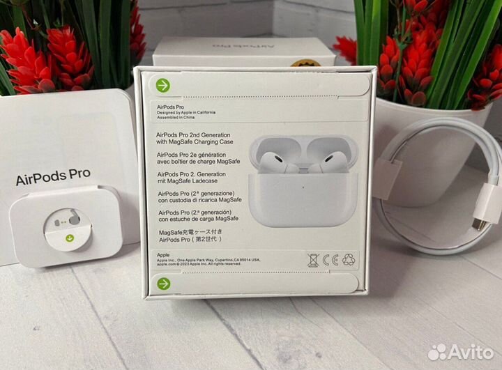 AirPods Pro 2 Luxe (Доставка+Чехол)