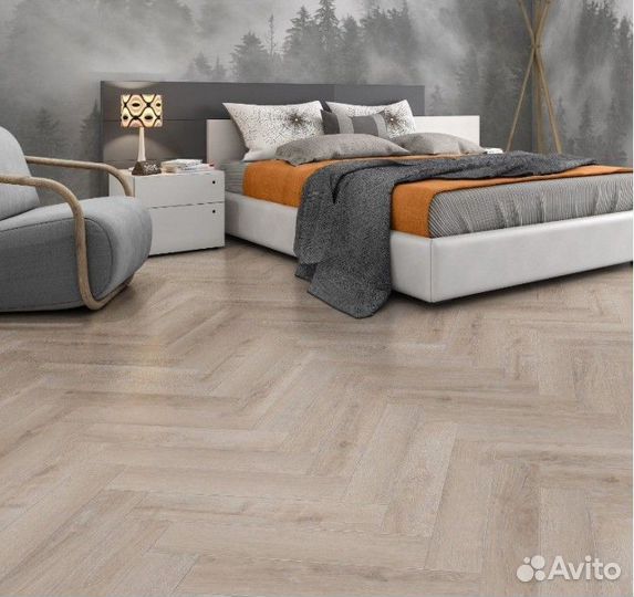 Пвх плитка Cronafloor Herringbone H010 Oak Dijon Д