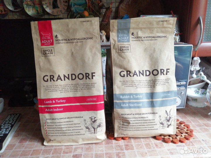 Корм для кошек grandorf