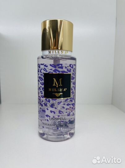 Парфюмированный спрей мист для тела Милена анспел