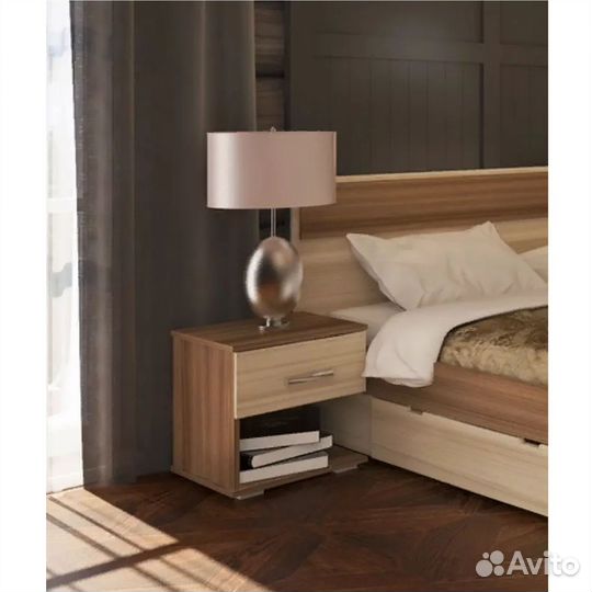 Тумба прикроватная с открытым низом