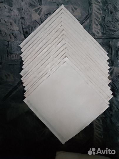 Скатерти, салфетки лен СССР