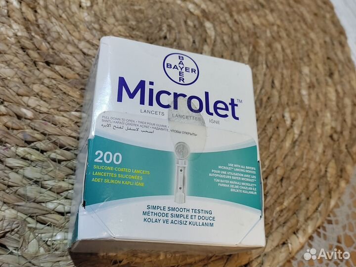 Ланцеты Microlet Bayer 200