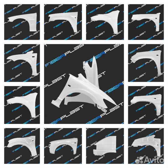 Правое крыло Volkswagen Multivan T4 (1990–1996) Фольксваген Мультиван T4 (1990–1996)