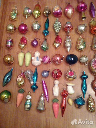 Сссровские ёлочные игрушки