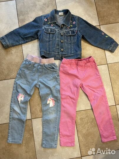 Детская одежда пакетом на девочку 104-116